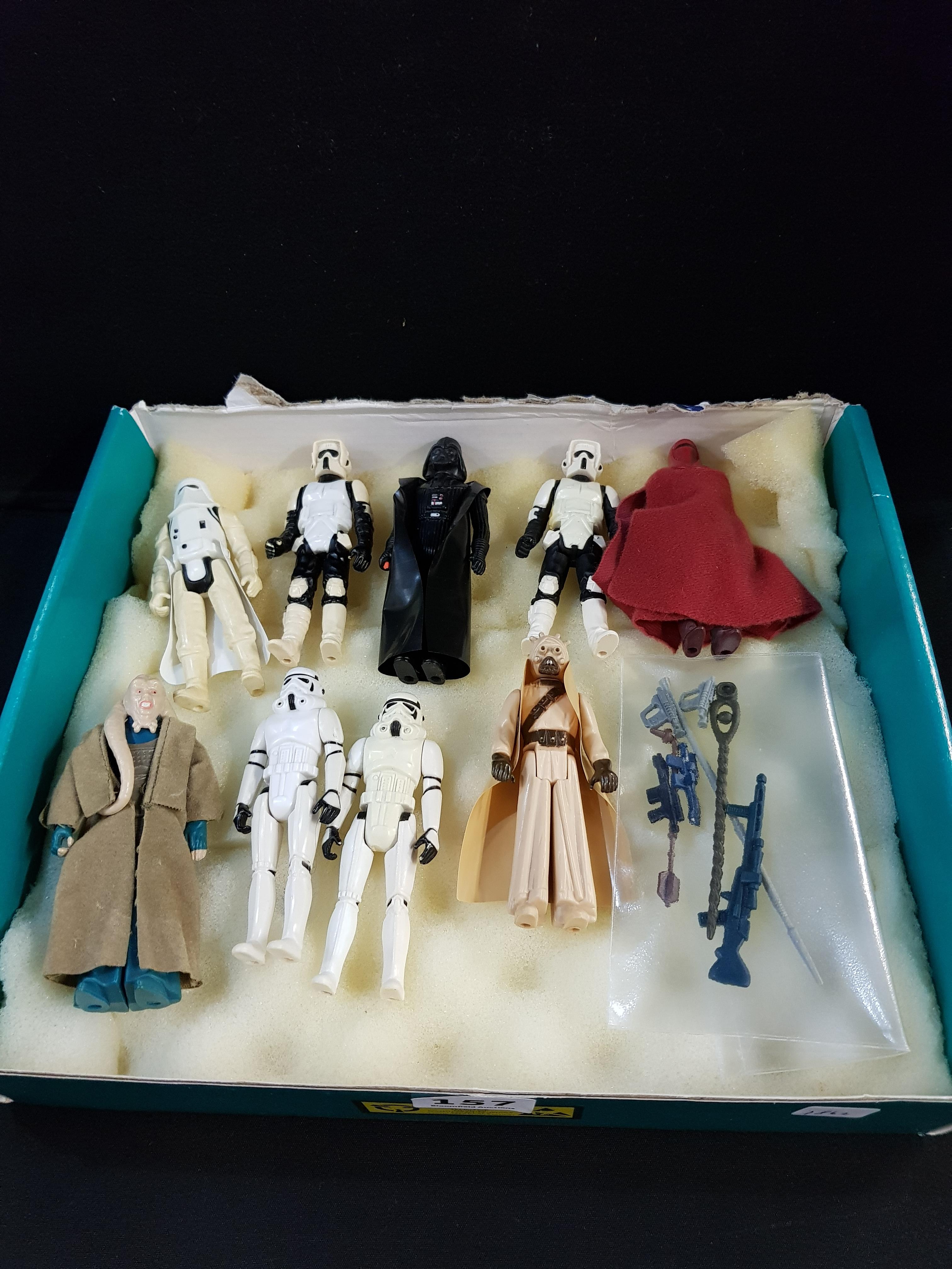 QUANTITY OF 1970'S STAR WARS FIGURES