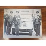 LARGE IAN PAISLEY PRODUCED SUPPORT THE ROYAL ULSTER CONSTABULARY PHOTOGRAPH