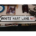WHITE HART LANE SIGN