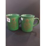 2 ROYAL ULSTER CONSTABULARY MUGS