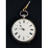 SILVER POCKET WATCH