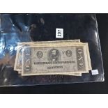 COLLECTION OF CONFEDERATE BANK NOTES