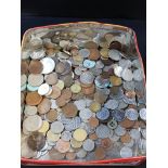 BOX OF COINS