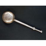 SILVER PLATED TEA STRAINER