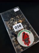 BOX OF ASSORTED RUC UNIFORM BUTTONS