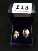 9CT GOLD CLIP ON EARRINGS