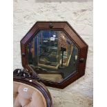 DECO OAK MIRROR