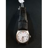 SILVER VINTAGE GENTS WRIST WATCH