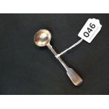 VICTORIAN SILVER SALT SPOON