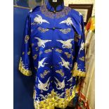 VINTAGE CHINESE SILK EMBROIDERY COAT