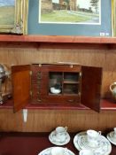 SMALL APOTHECARY CABINET WITH INTERNAL DRAWERS