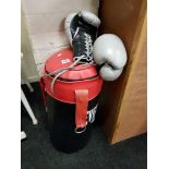 PUNCH BAG & GLOVES