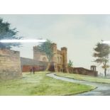 COLIN GIBSON - WATERCOLOUR - HILLSBOROUGH CASTLE