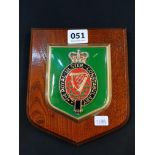 ROYAL ULSTER CONSTABULARY PLAQUE