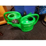 2 WATERING CANS