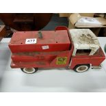 TRIANG TIN PLATE FIRETRUCK