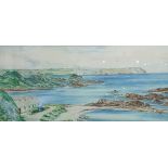 ANTIQUE WATERCOLOUR - BALLINTOY - BY R.MUNN