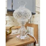 WATERFORD CRYSTAL LAMP A/F