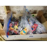 BOX OF TOY CARS