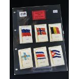 KENSITAS 1934 SILK FLAGS