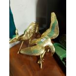 2 BRASS FIGURES