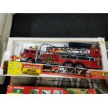 LARGE 1980'S BOXED AMERICAN FIRETRUCK