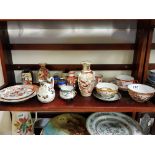 SHELF LOT OF ORIENTALWARE