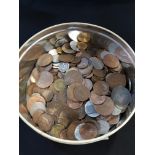 TIN OF OLD COINS