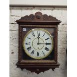 LARGE ANTIQUE WALL CLOCK