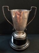 SMALL SILVER TROPHY