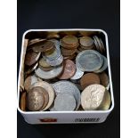 TIN OF COINS