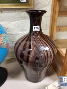 LARGE STUDIO ART GLASS VASE