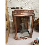 ANTIQUE COPPER GAS LIGHT