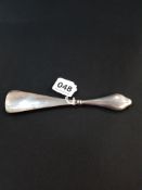 SILVER GEORGE V SHOE HORN HALLMARKED CHESTER 1919