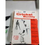 CRICKET MAGAZINES 60'S