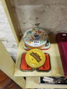 5 COLLECTABLE TINS
