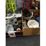 LARGE JOB LOT TO INCLUDE MYOTT, CHINESE PORCELAIN/CERAMICS, AYNSLEY AND MORE ETC