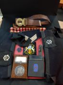 QUANTITY OF OLD BOYS BRIGADE ITEMS