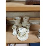 SHELF LOT OF BELLEEK