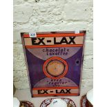 ADVERTISING EX-LAX SIGN