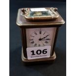 MINIATURE CARRIAGE CLOCK