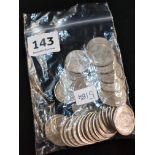 BAG OF CHINESE COINS