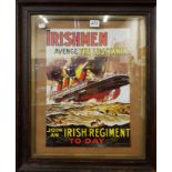 IRISHMEN AVENGE THE LUSITANIA PRINT