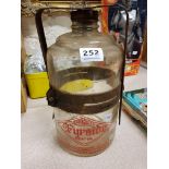 OLD FRYSIDE OIL BOTTLE