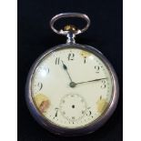 ANTIQUE SILVER POCKET WATCH