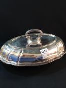 SILVER CASSEROLE DISH WITH DETACHABLE HANDLE EXCELLENT CONDITION 970G CONTINENTAL SILVER