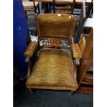 INLAID EDWARDIAN CHAIR