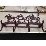 CAST IRON SIGN - COAT HANGER