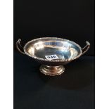 ENGLISH SILVER 2 HANDLED BOWL- LONDON 1928 CIRCA 198G