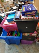 LARGE QTY OF CHILDRENS TOYS, GAMES & BOOKS